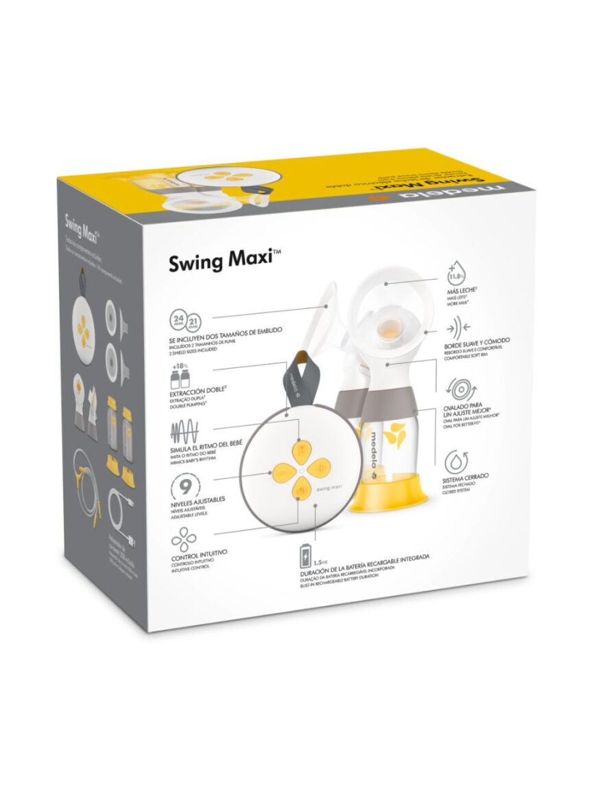 Medela διπλό ηλεκτρικό θήλαστρο swing maxi™ 2-phase expression® - Medela