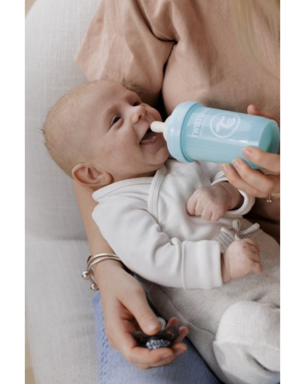 Twistshake μπιμπερό κατά των κολικών 180ml pastel blue 32-08-78250 - Twistshake