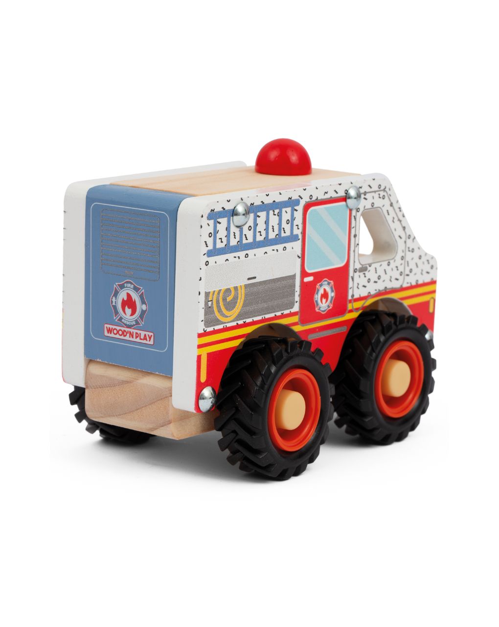 Wood n' play οχήματα ξύλινα (4 σχέδια) - Wood'N Play