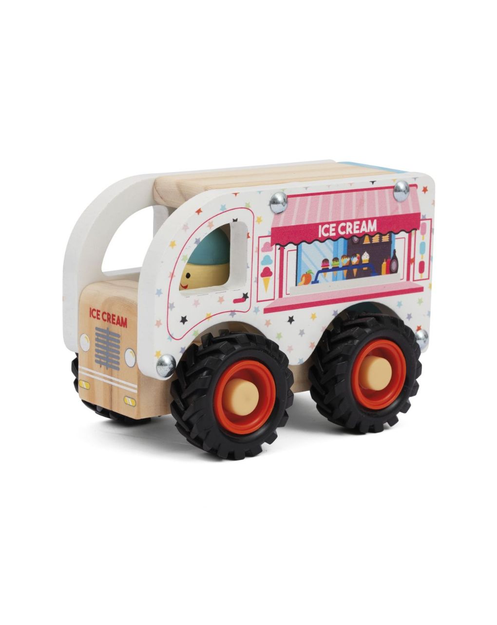 Wood n' play οχήματα ξύλινα (4 σχέδια) - Wood'N Play