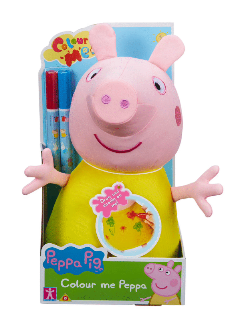 Peppa pig λούτρινο  πέππα ζωγράφισέ με pp003000 - Peppa Pig