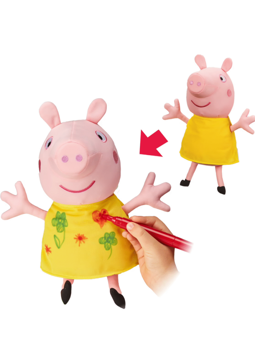 Peppa pig λούτρινο  πέππα ζωγράφισέ με pp003000 - Peppa Pig