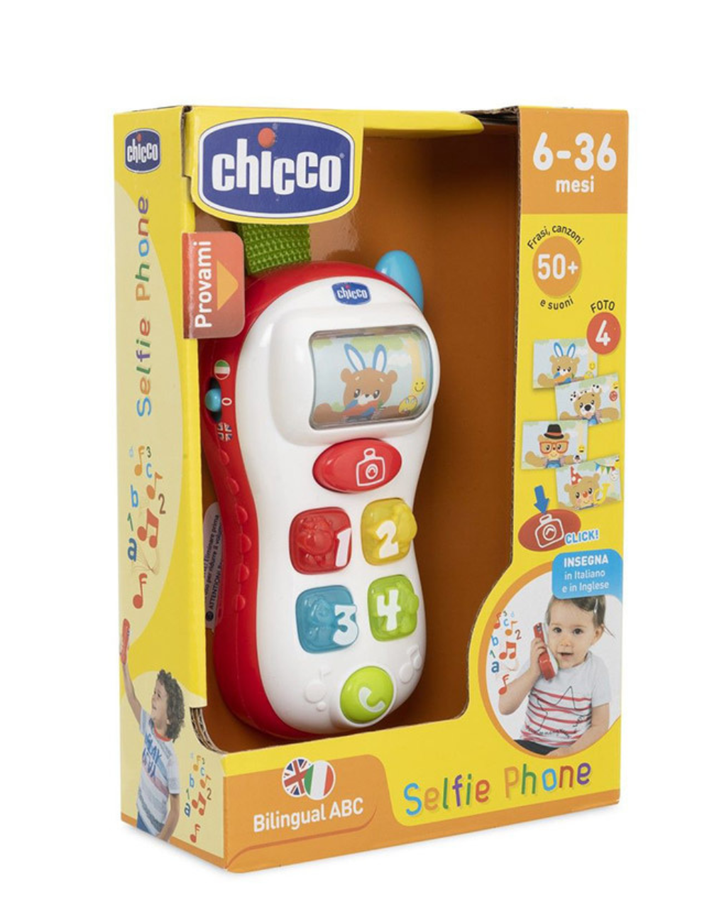 Chicco εκπαιδευτικό τηλέφωνο σέλφι z03-09611-00 - Chicco