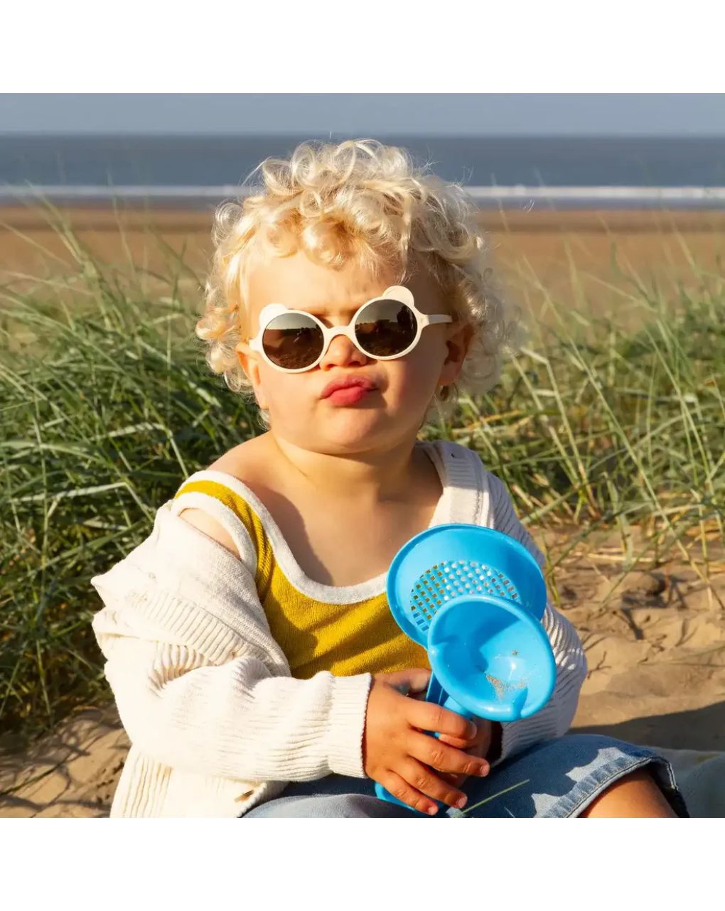 Kietla γυαλιά ηλίου ourson 0-1 ετών cream - kietla