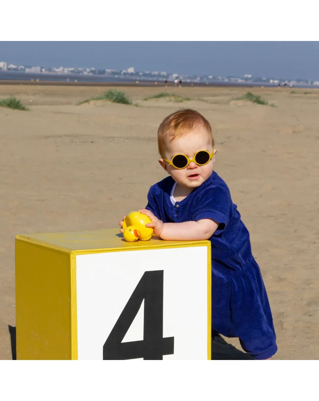 Kietla γυαλιά ηλίου diabola 0-1 ετών mustard yellow - kietla