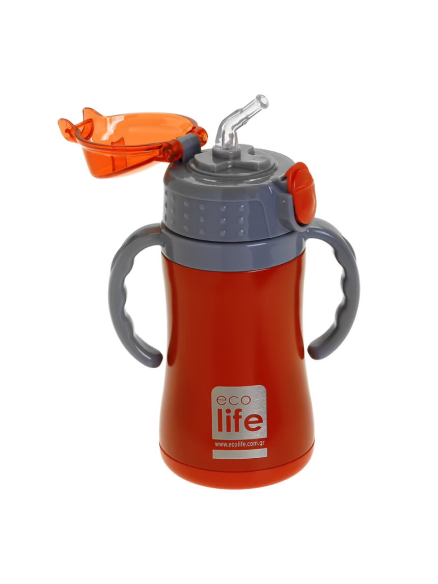 Ecolife kids θερμός κόκκινο 300ml - Ecolife