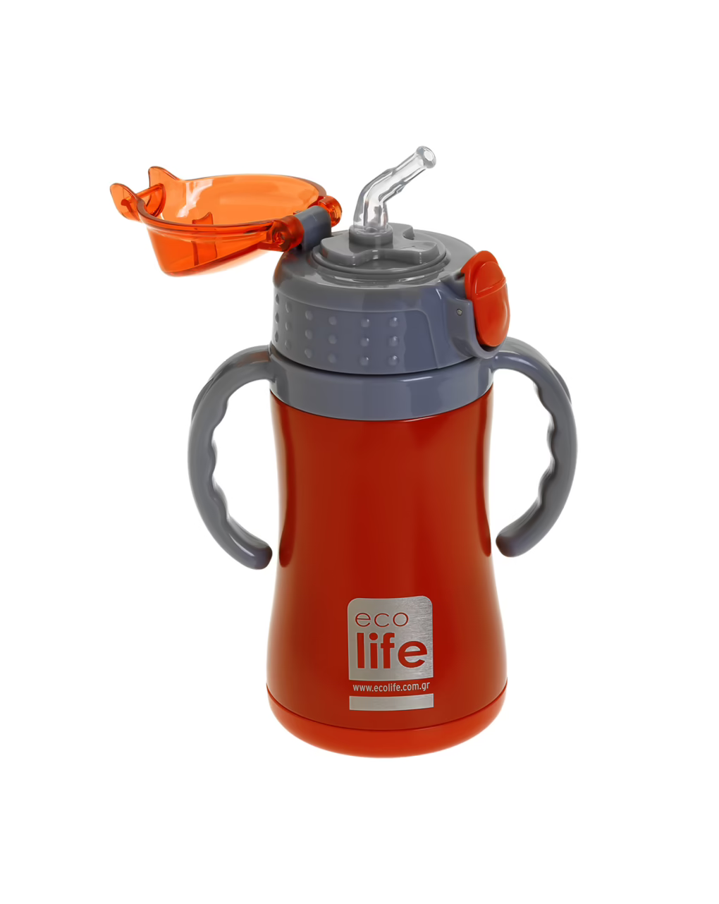 Ecolife kids θερμός κόκκινο 300ml - Ecolife