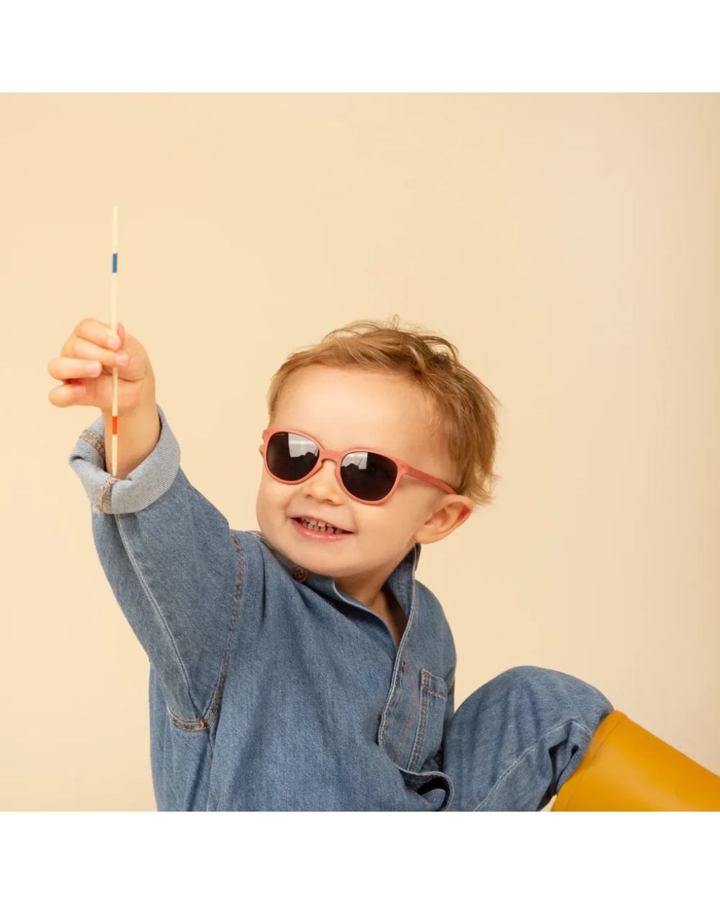 Kietla γυαλιά ηλίου wazz 2-4 ετών wayfarer terracota - kietla