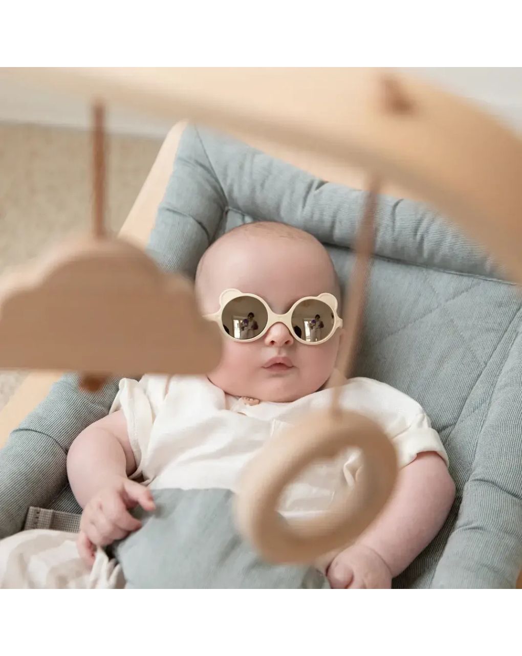 Kietla γυαλιά ηλίου ourson 0-1 ετών cream - kietla