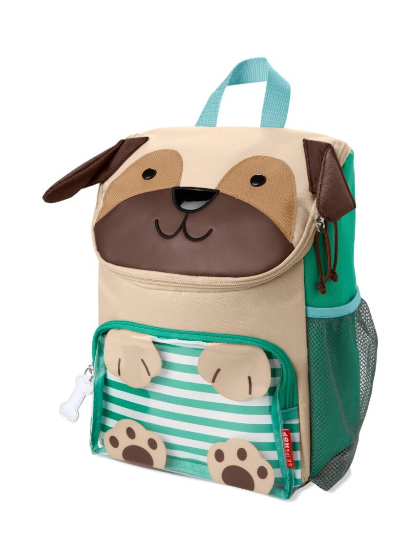 Skip hop zoo παιδική τσάντα πλάτης μεγάλη pug 29-2902007-04 - SKIP HOP