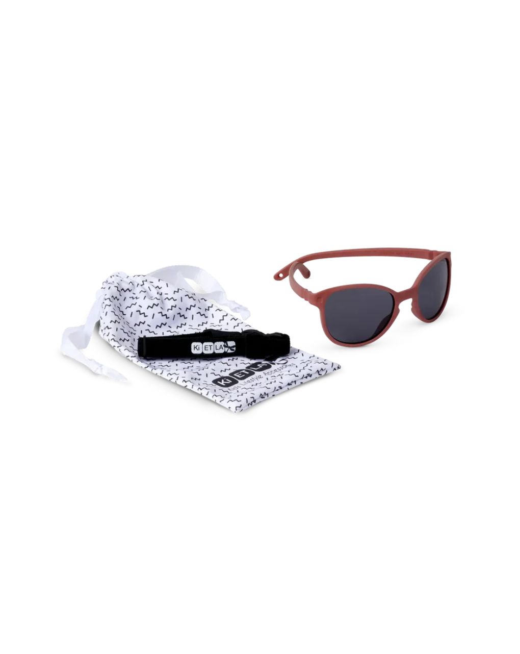 Kietla γυαλιά ηλίου wazz 2-4 ετών wayfarer terracota - kietla