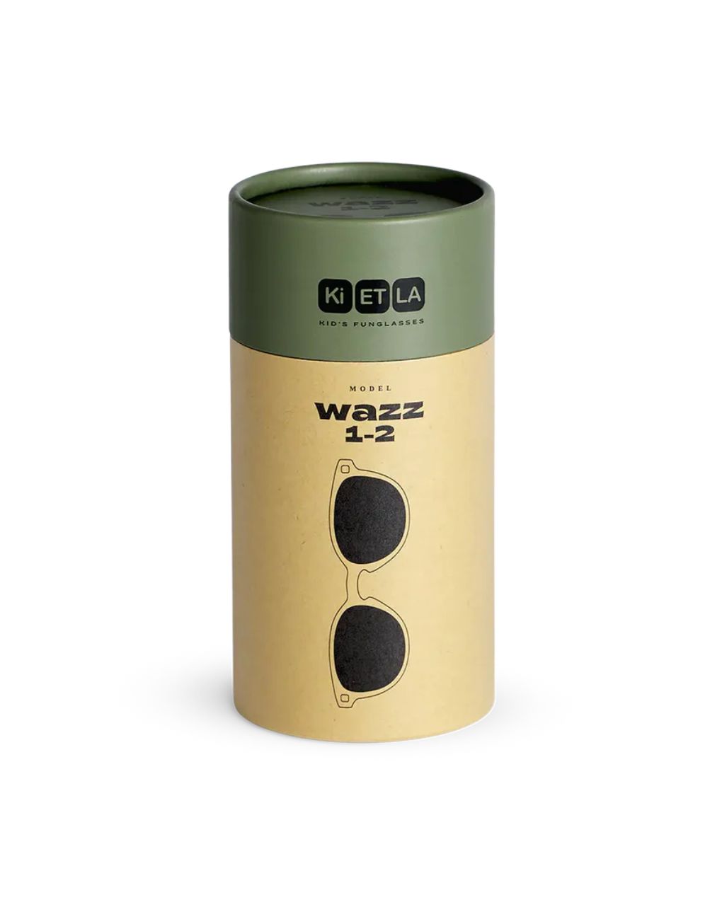 Kietla γυαλιά ηλίου wazz 1-2 ετών wayfarer khaki - kietla