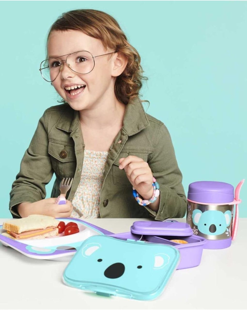 Skip hop zoo utensil σετ κουτάλι & πιρούνι koala 29-2903004-38 - SKIP HOP