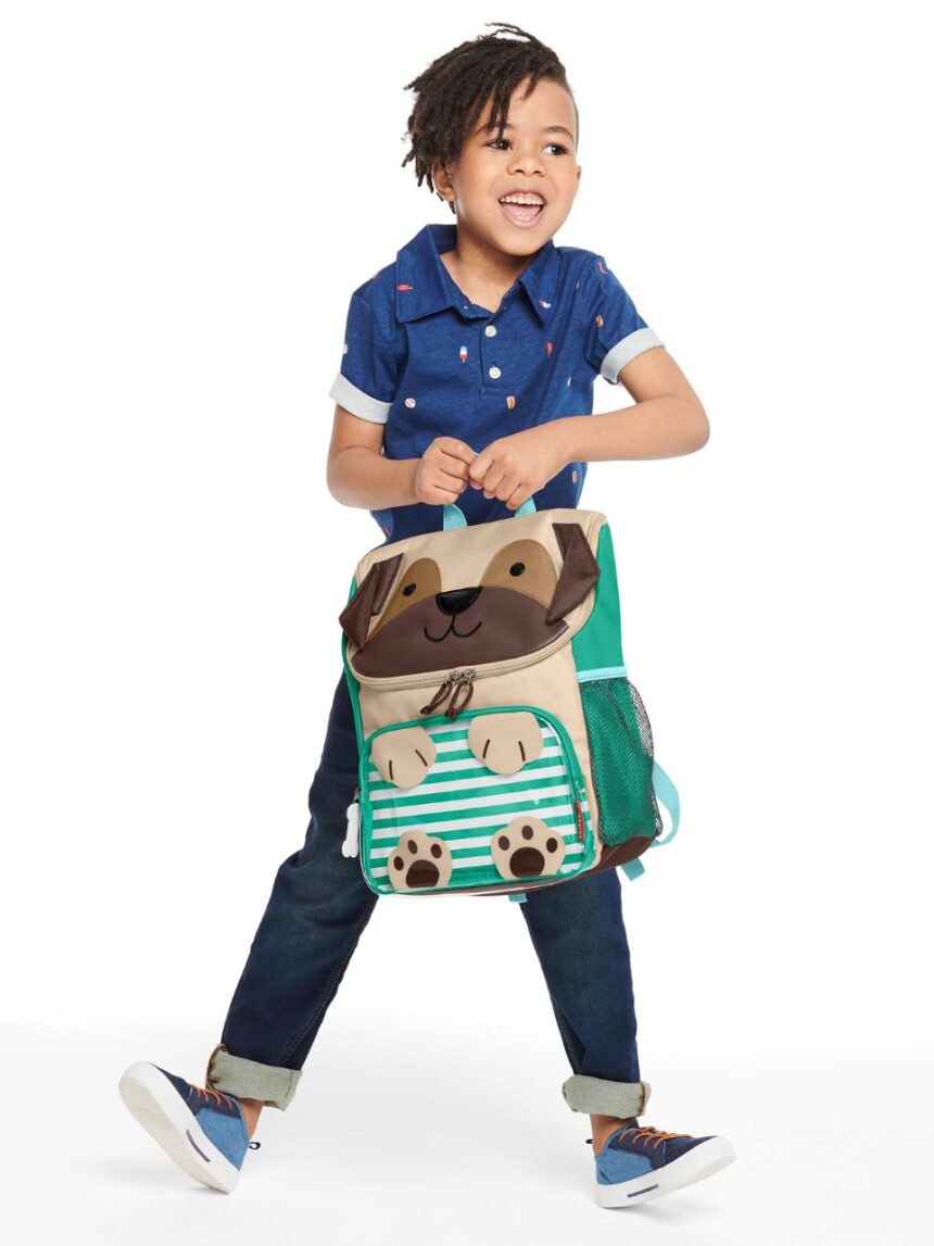 Skip hop zoo παιδική τσάντα πλάτης μεγάλη pug 29-2902007-04 - SKIP HOP