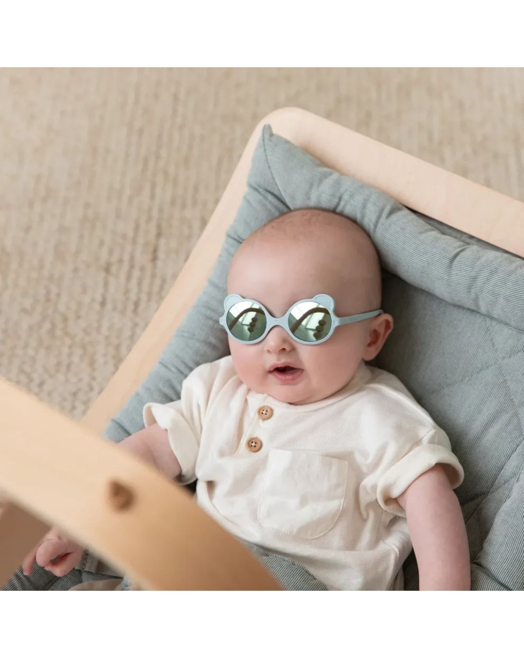 Kietla γυαλιά ηλίου ourson 1-2 ετών sky blue - kietla