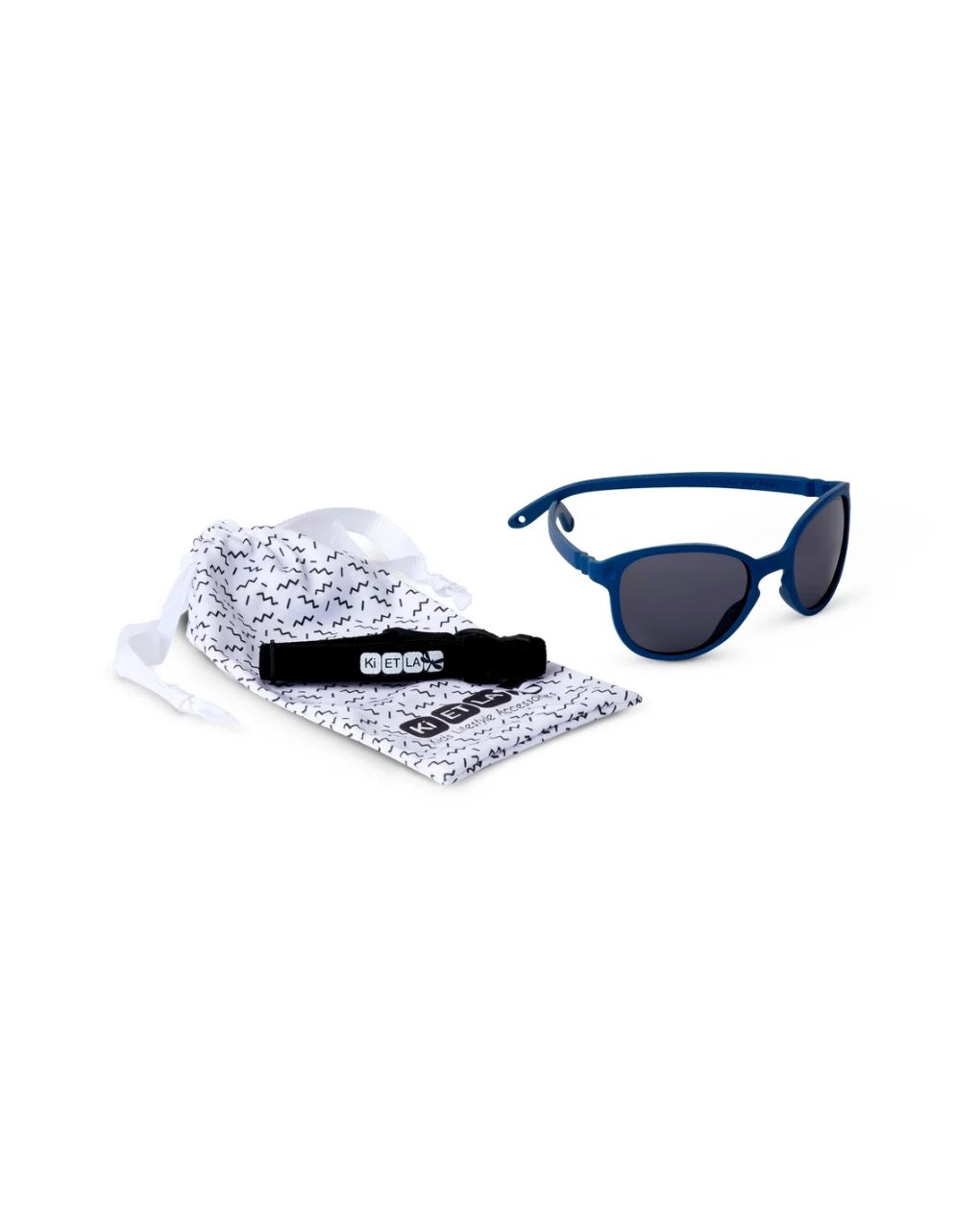 Kietla γυαλιά ηλίου wazz 2-4 ετών wayfarer blue denim - kietla