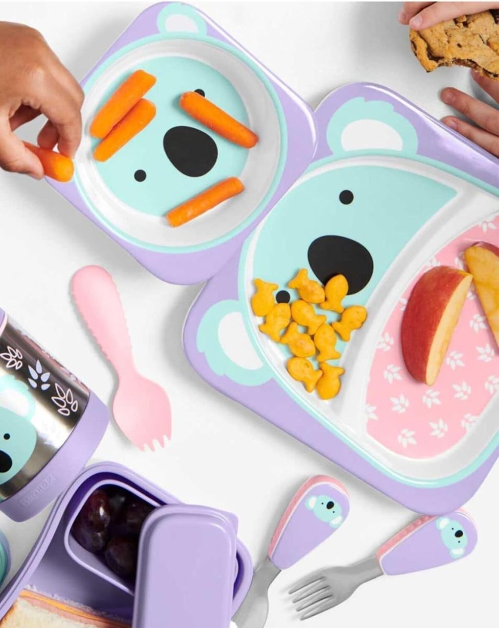 Skip hop zoo utensil σετ κουτάλι & πιρούνι koala 29-2903004-38 - SKIP HOP