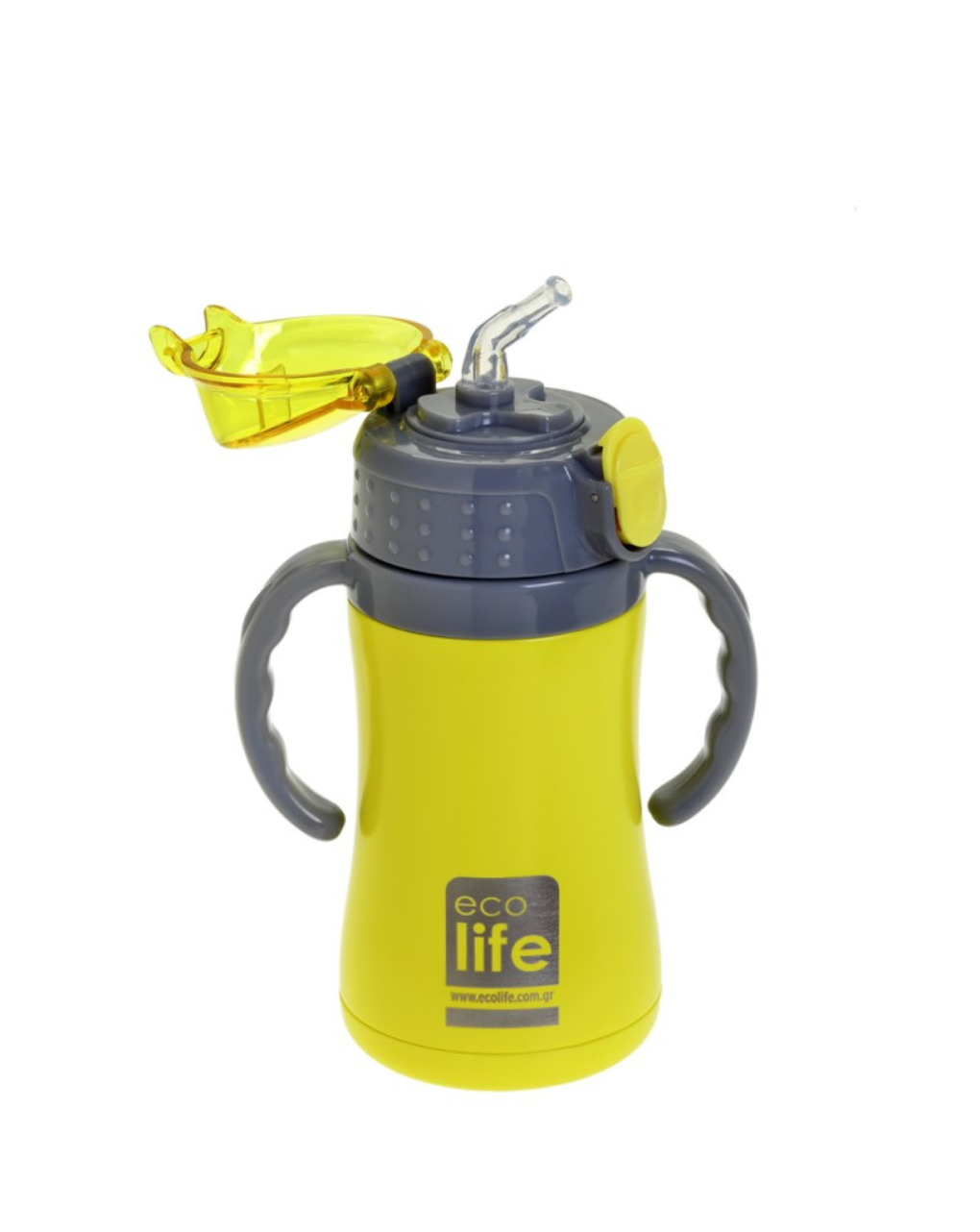 Ecolife kids θερμός κίτρινο 300ml - Ecolife