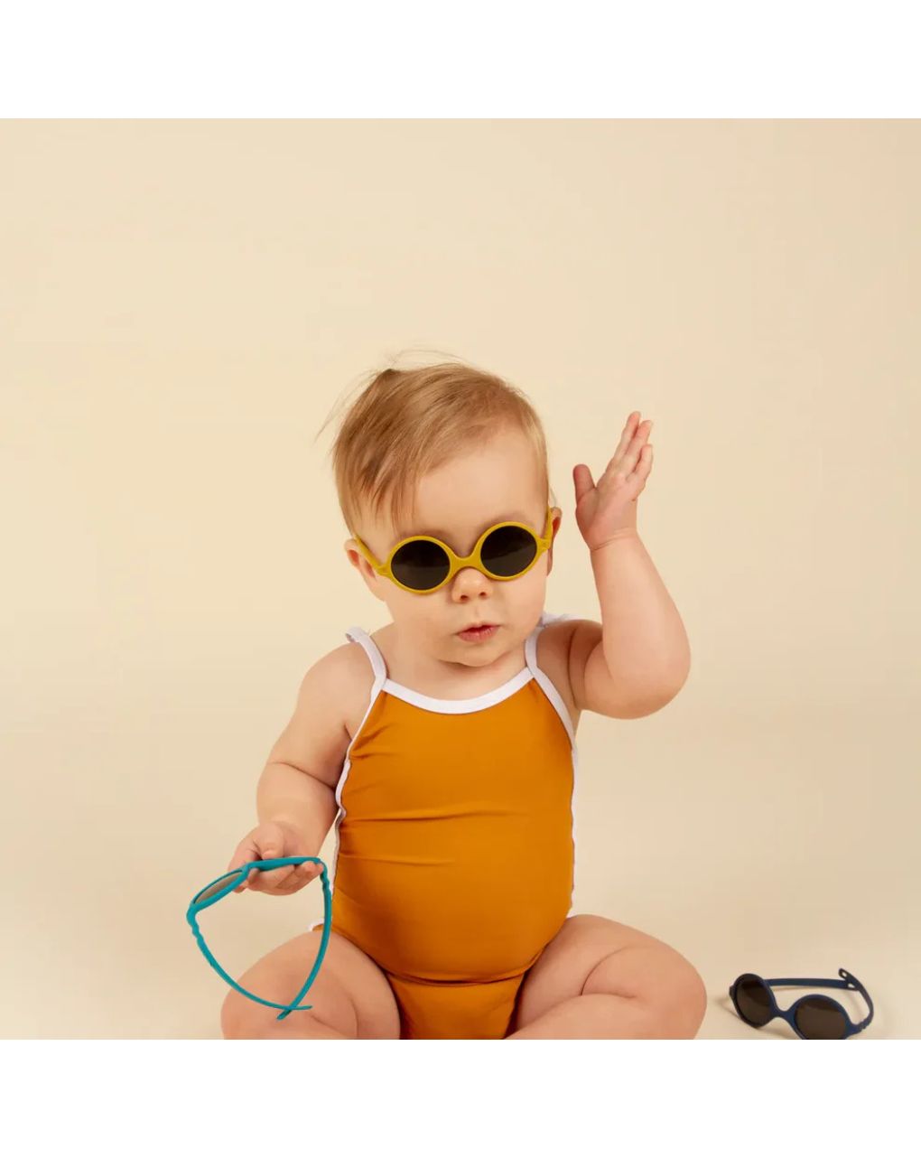 Kietla γυαλιά ηλίου diabola 0-1 ετών mustard yellow - kietla