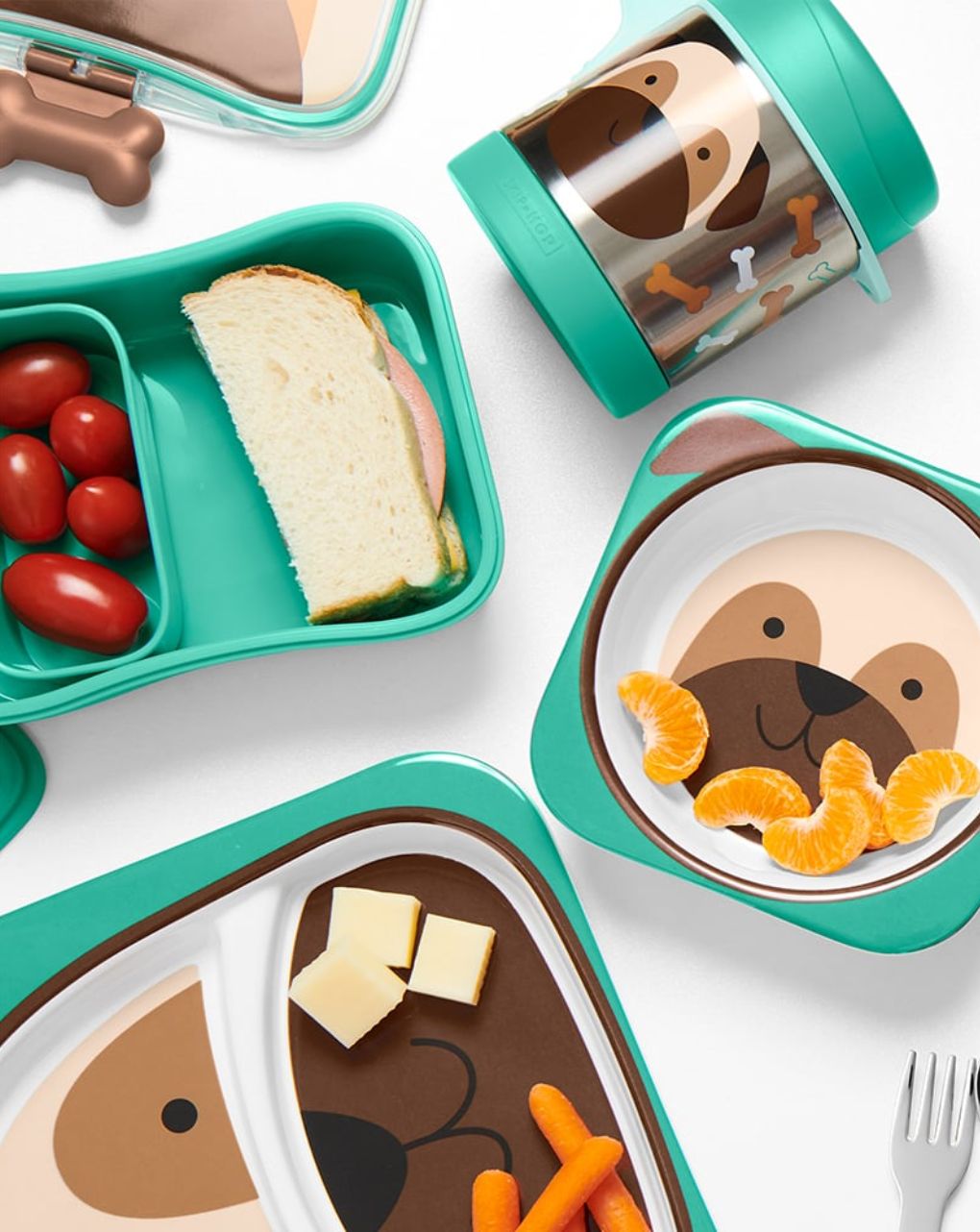 Skip hop zoo φαγητοδοχείο 700ml pug 29-2903031-11 - SKIP HOP