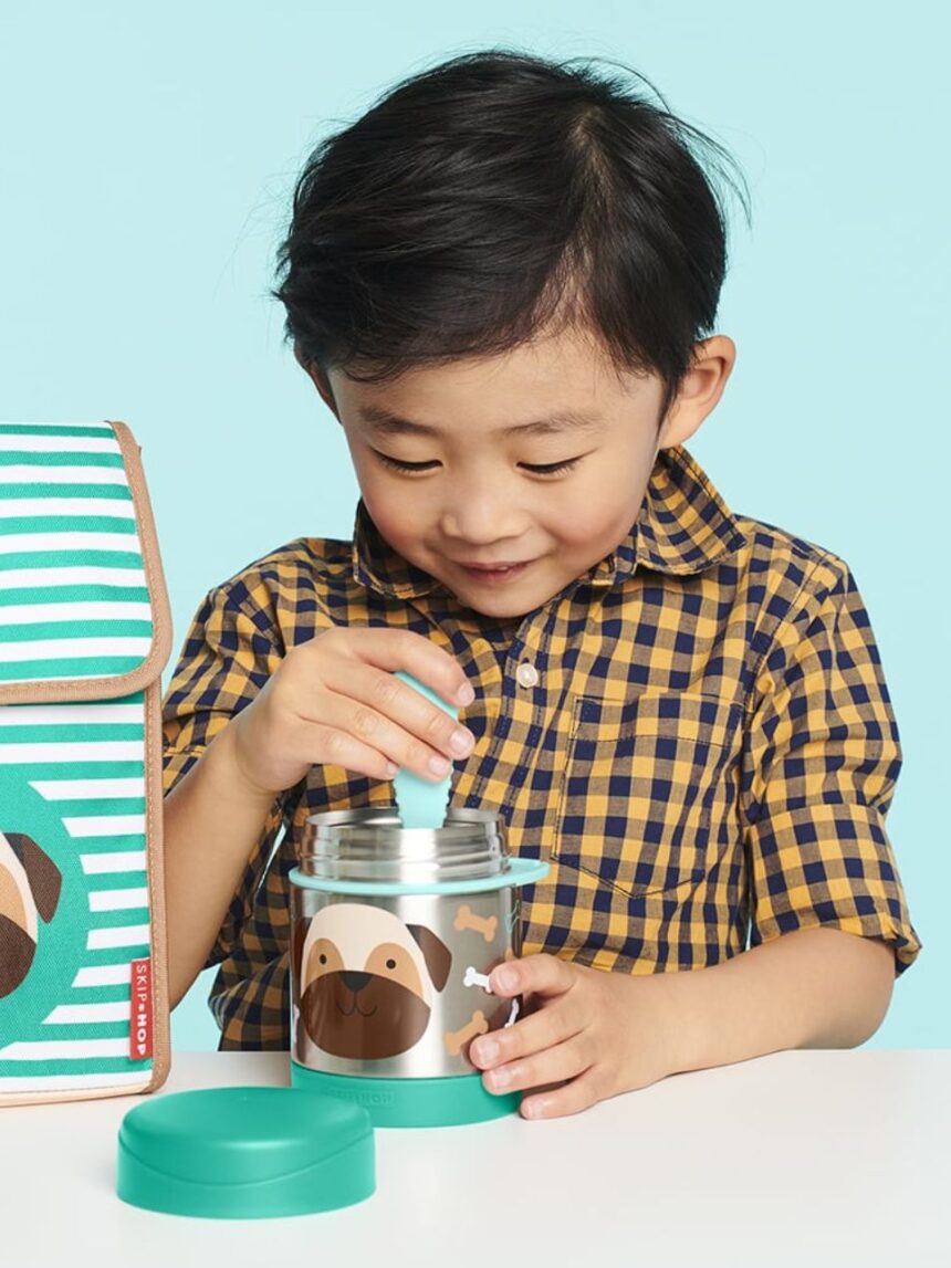 Skip hop zoo φαγητοδοχείο - θερμός 325ml pug 29-2903005-39 - SKIP HOP