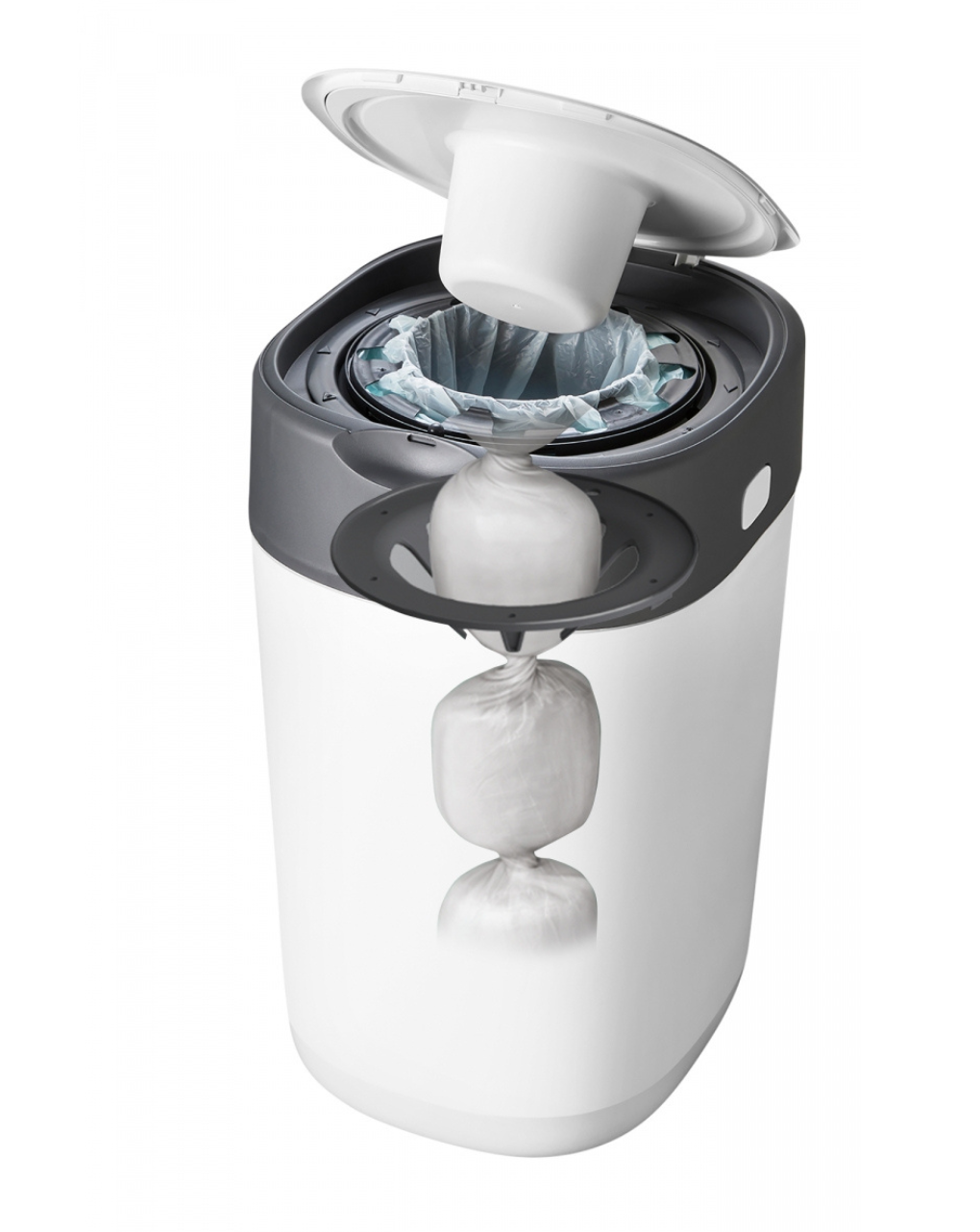 Tommee tippee twist & click κάδος απόρριψης πάνας λευκός - Sangenic