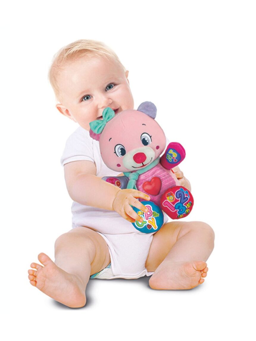 As company baby clementoni βρεφικό παιχνίδι νένα το αρκουδάκι (μιλάει ελληνικά) 1000-63528 - BABY CLEMENTONI