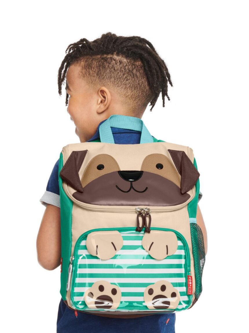 Skip hop zoo παιδική τσάντα πλάτης μεγάλη pug 29-2902007-04 - SKIP HOP