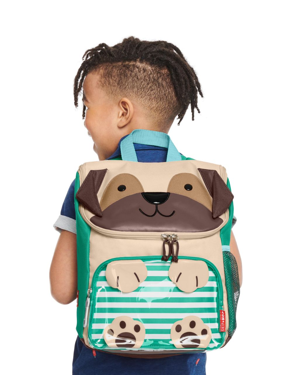 Skip hop zoo παιδική τσάντα πλάτης μεγάλη pug 29-2902007-04 - SKIP HOP