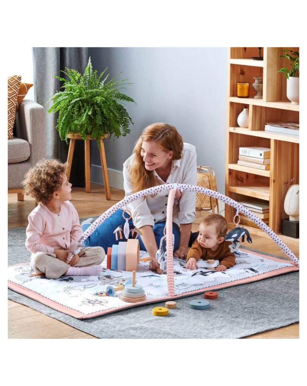 Kinderkraft σκηνή-χαλί playmat tippy kptipp00mul0000 - Kinderkraft