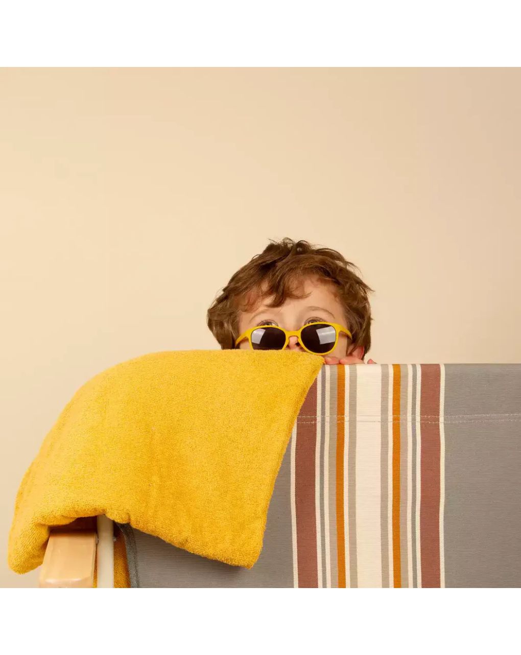 Kietla γυαλιά ηλίου wazz 2-4 ετών wayfarer mustard yellow - kietla