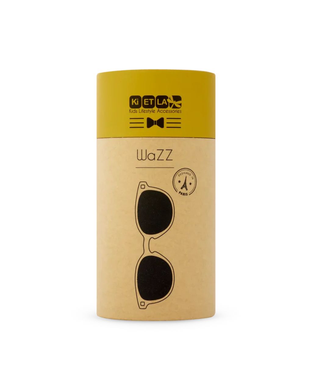 Kietla γυαλιά ηλίου wazz 2-4 ετών wayfarer mustard yellow - kietla