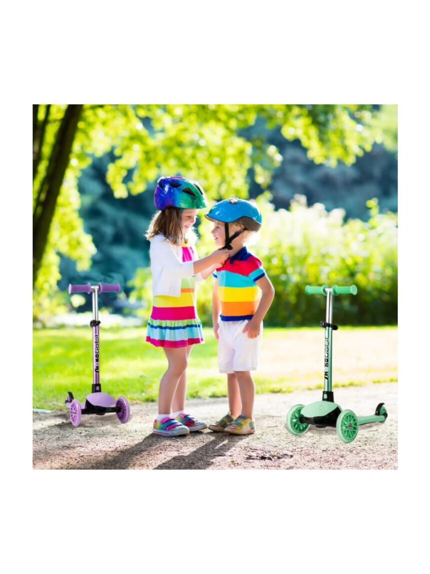 Shoko - παιδικό πατίνι go fit με 3 ρόδες σε μωβ χρώμα για 3+ χρονών 5004-50502 - Shoko