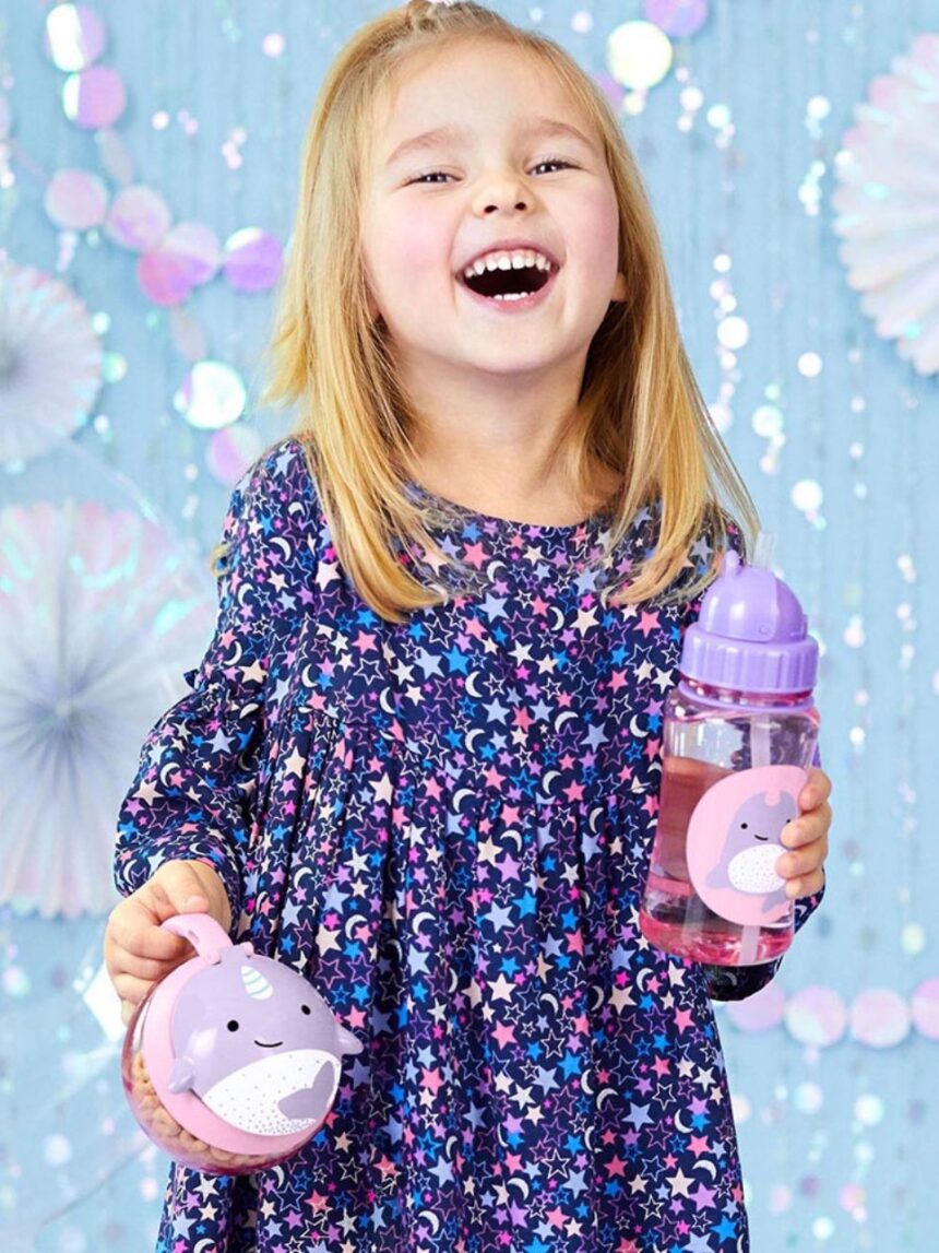 Skip hop zoo δοχείο για σνακ 222ml narwhal 29-2903007-30 - SKIP HOP