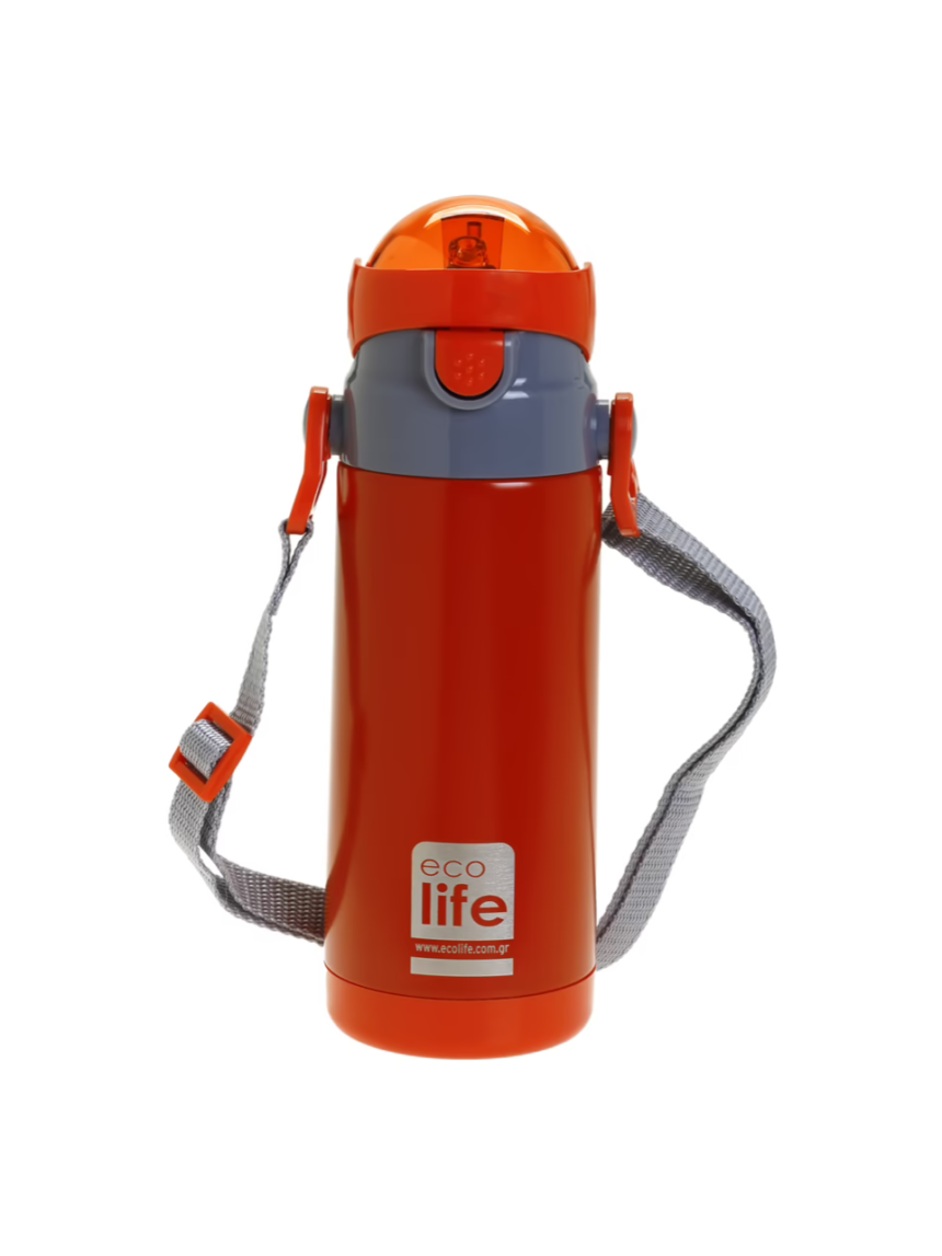 Ecolife kids θερμός κόκκινο 400ml 33-bo-2997 - Ecolife