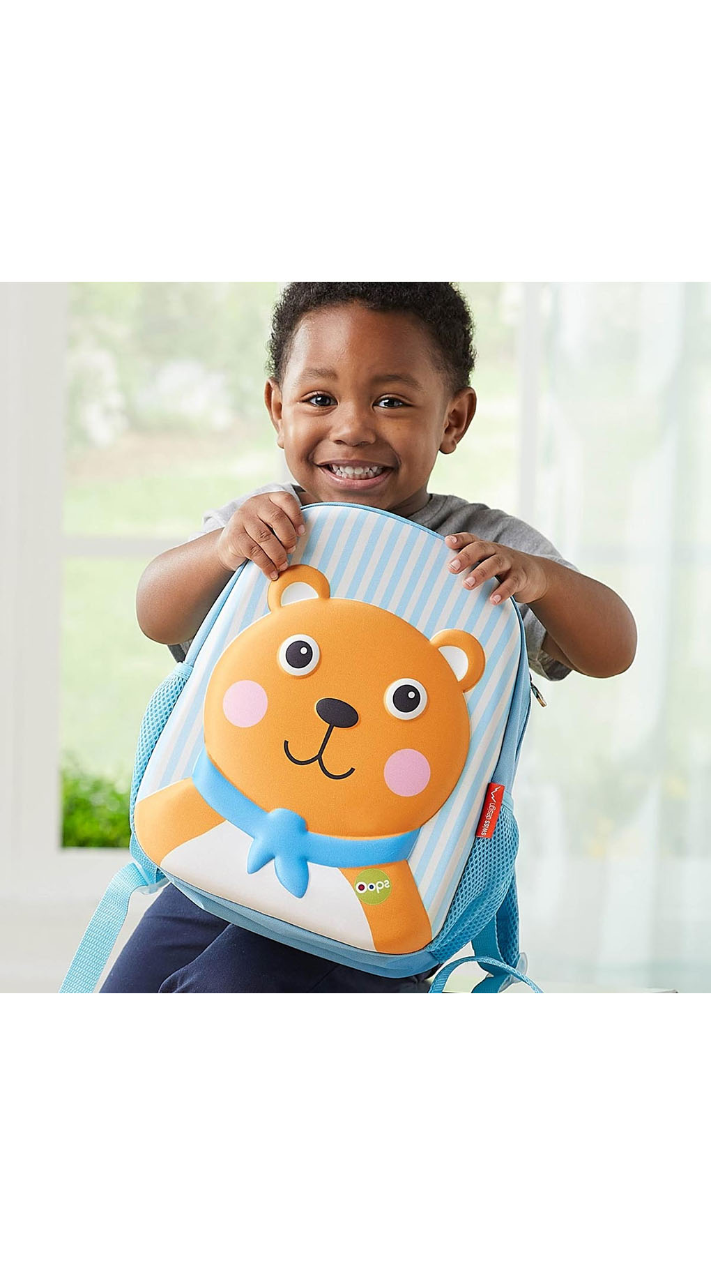 Oops παιδική τσάντα happy backpack bear - Oops