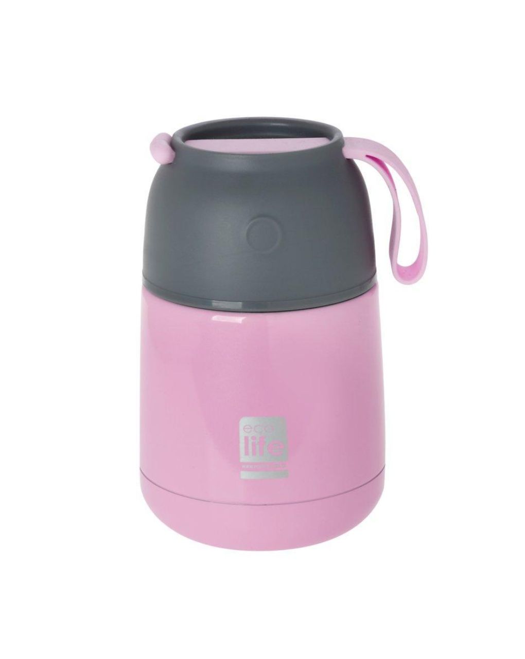 Ecolife ανοξείδωτο θερμός φαγητού 450ml baby pink 33-bo-9076 - Ecolife