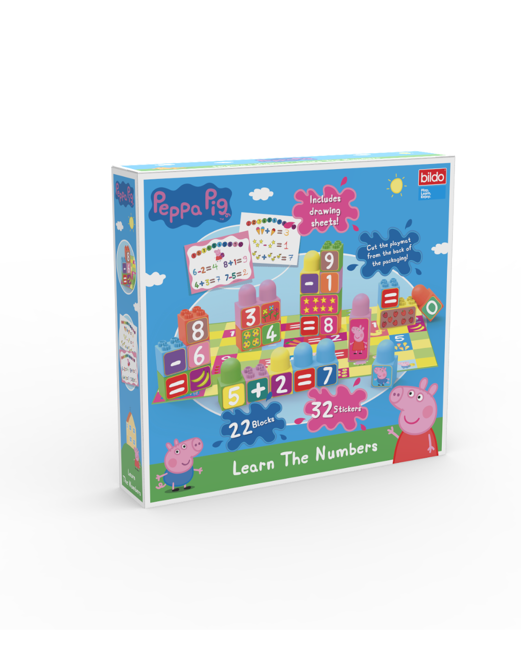 Bildo peppa pig εκπαιδευτικό παιχνίδι μαθαίνω τους αριθμούς 862-81100