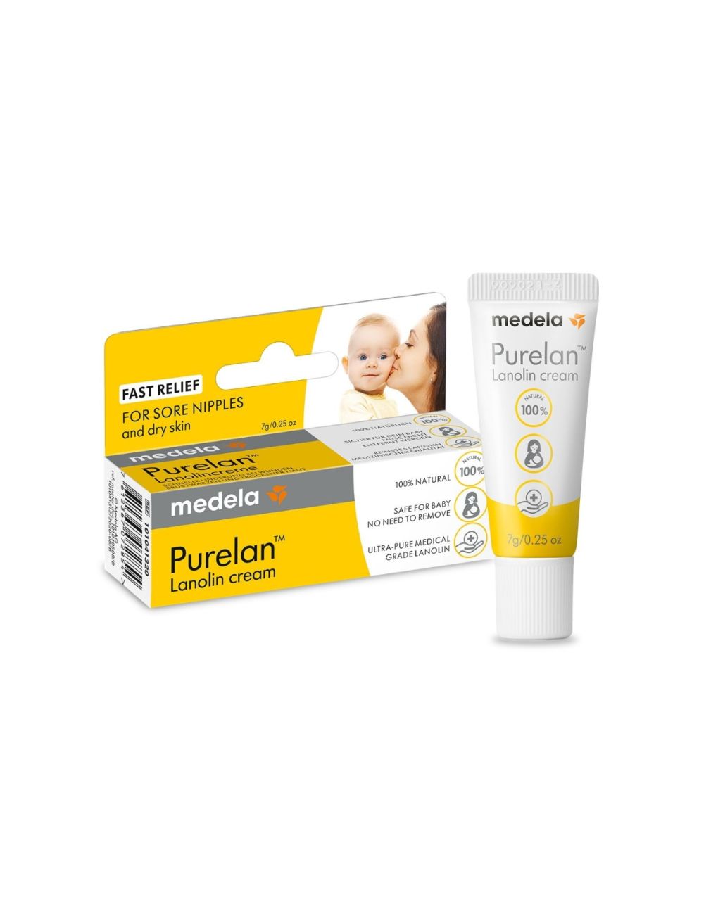Medela purelan κρέμα θηλών 7gr - Medela
