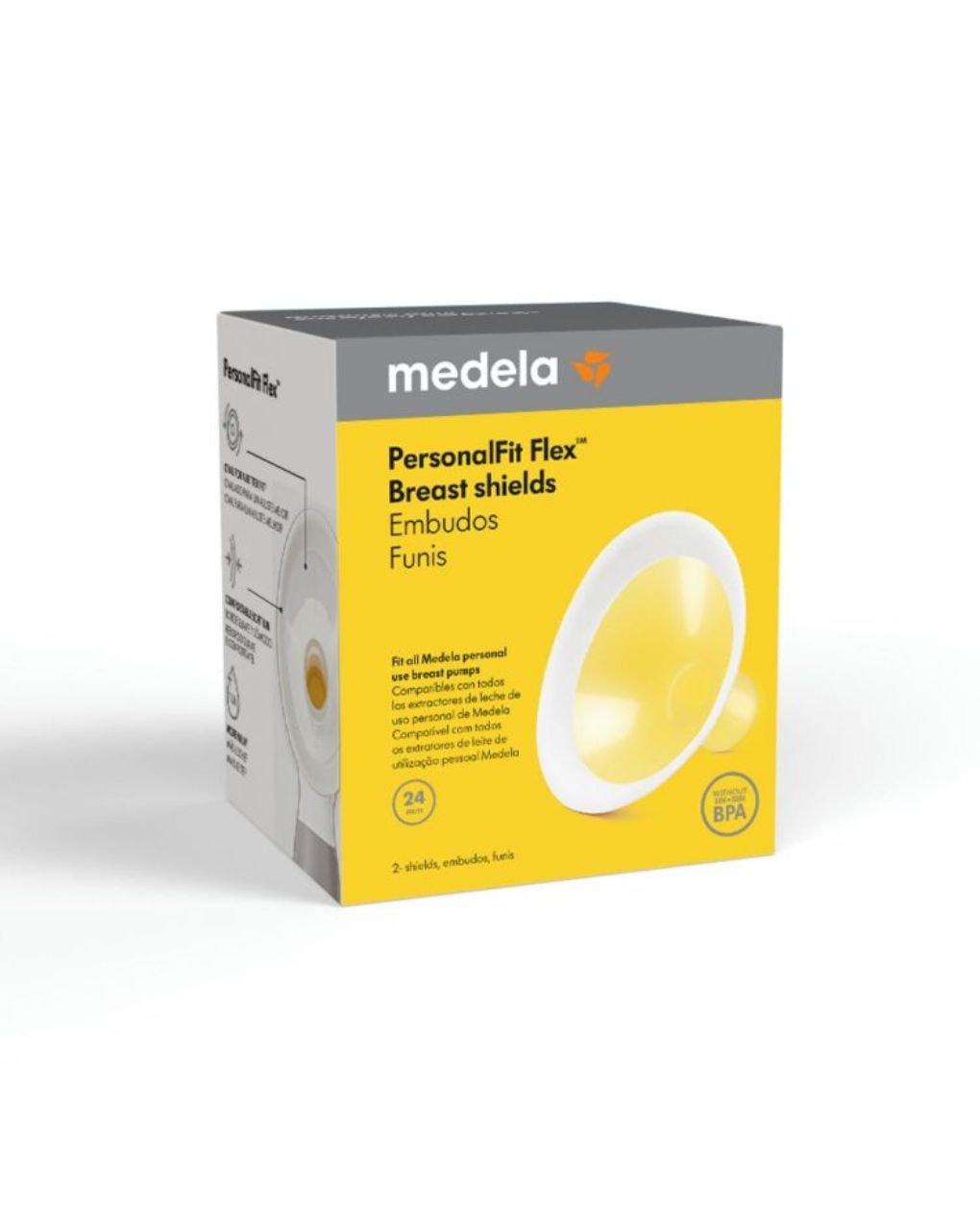 Medela χοάνη θηλάστρου 2τμχ personalfit flex 21mm small - Medela