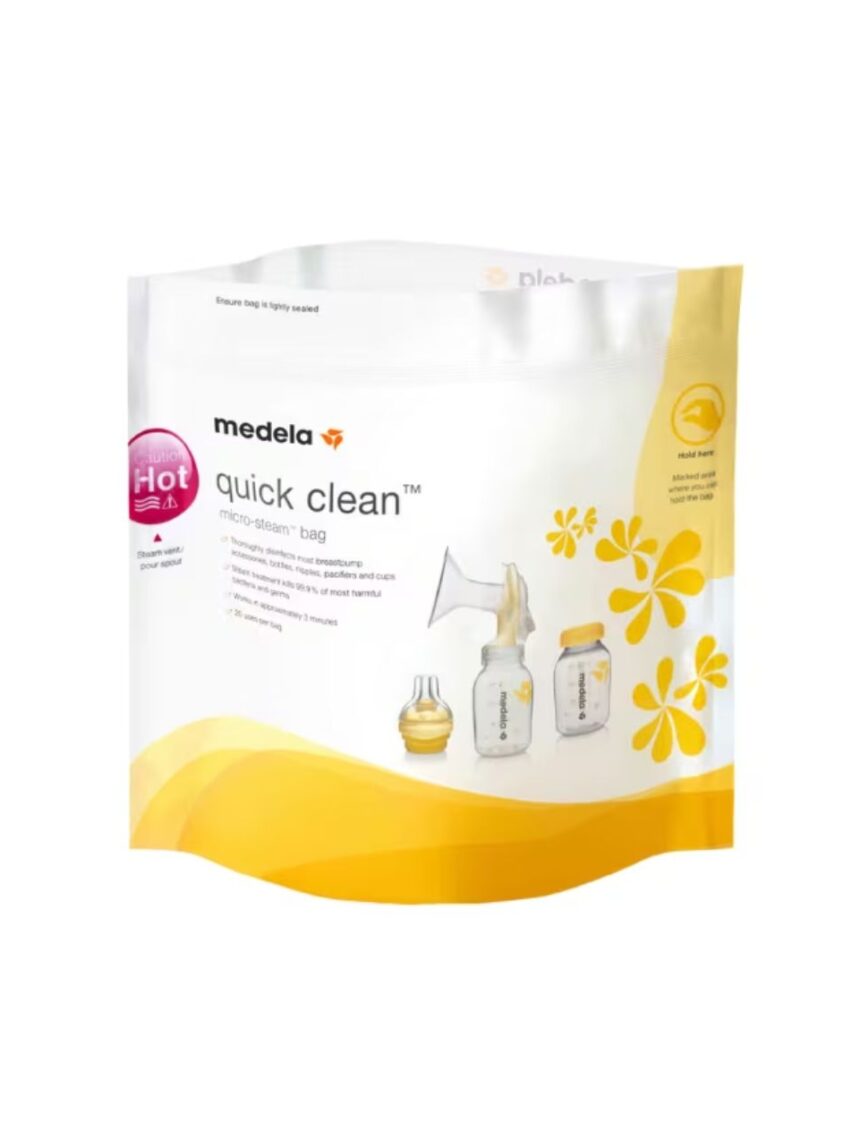 Medela quick clean™ σακουλάκια αποστείρωσης μικροκυμάτων 5τμχ - Medela
