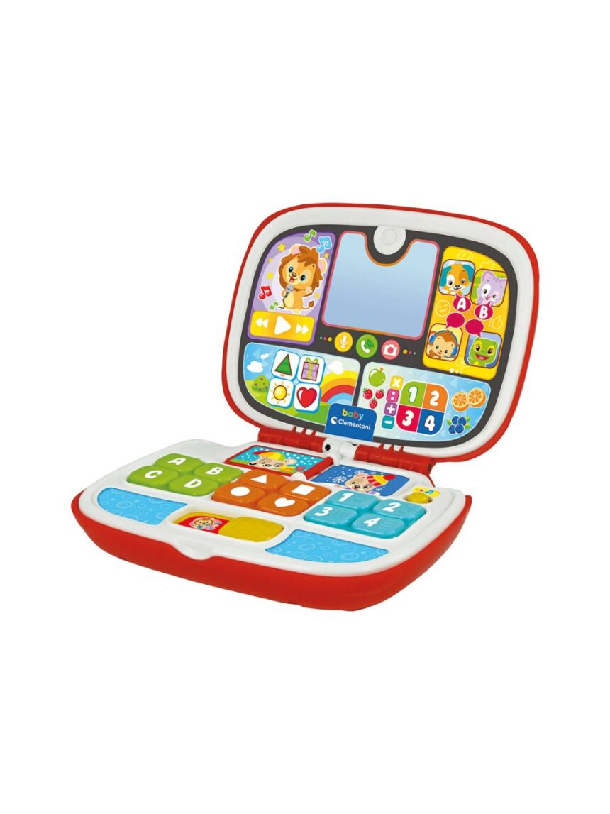 As company baby clementoni βρεφικό εκπαιδευτικό baby laptop για 9-36m 1000-63375 - BABY CLEMENTONI