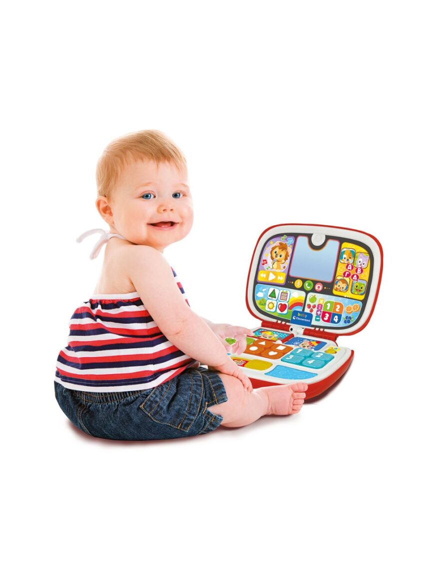 As company baby clementoni βρεφικό εκπαιδευτικό baby laptop για 9-36m 1000-63375 - BABY CLEMENTONI