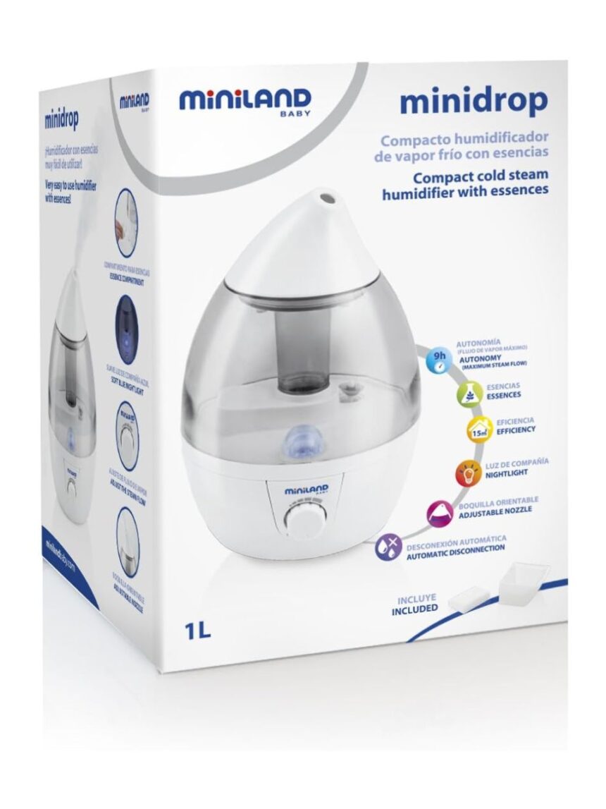 Miniland υγραντήρας minidrop 1l ml89069 - Miniland