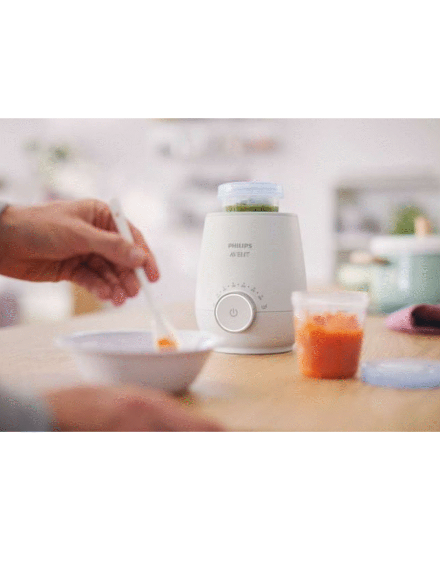 Philips avent γρήγορος ηλεκτρικός θερμαντήρας μπιμπερό & βρεφικής τροφής scf355/09 - Philips Avent