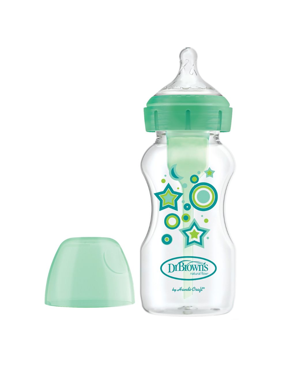 Dr. brown's options+ πλαστικό μπιμπερό 270ml πράσινο 112.70.1hc.364