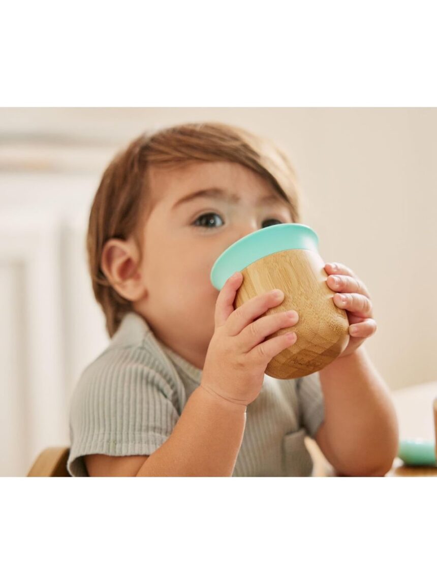 Munchkin εκπαιδευτικό ποτηράκι 150ml bambou cup 6m+ 90039 - Munchkin