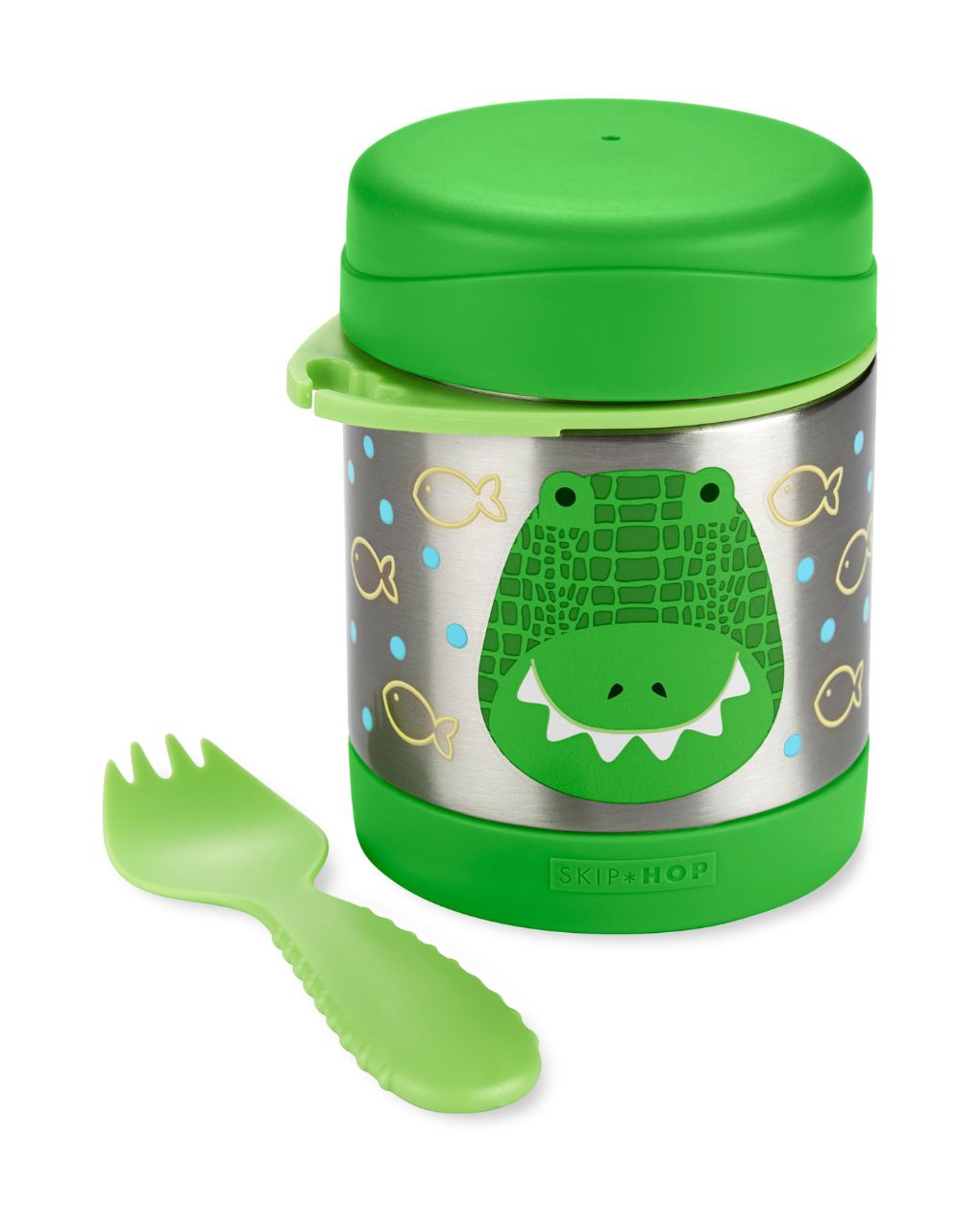 Skip hop zoo φαγητοδοχείο - θερμός 325ml crocodile 29-2903005-40 - SKIP HOP