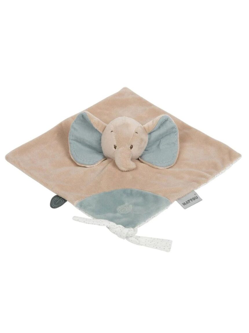 Nattou πανάκι παρηγοριάς doudou elefante alex ν748124 - Nattou