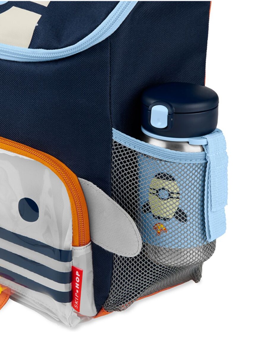 Skip hop spark style stainless steel παγούρι με καλαμάκι 350ml rocket 29-2903037-01 - SKIP HOP